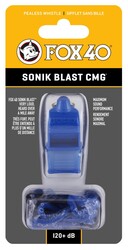 Fox 40 Sonik Blast Cmg Safety Düdük Mavi - İpli 9203-0508 - Thumbnail