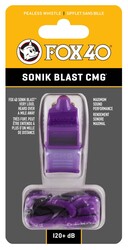 Fox 40 Sonik Blast Cmg Safety Düdük Mor - İpli 9203-0808 - Thumbnail