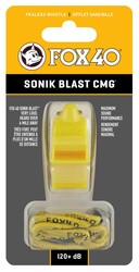 Fox 40 Sonik Blast Cmg Safety Düdük Sari - İpli 9203-0208 - Thumbnail