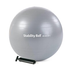 Stott Pilates - Merrithew Health & Fitness Stability Ball™ - 65cm withpump(silver)CN ST-06207
