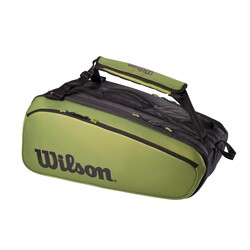 Wilson - Wilson Tenis Çantası Super Tour 15Pk Blade Black/Green. Wr8016701001