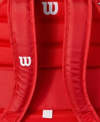 Wilson Tenis Sırt Çantası Super Tour Wilson Red Backpack Red WR8036901001 - Thumbnail