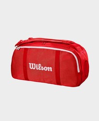 Wilson Tenis Çantası Super Tour Kırmızı Coaches Duffel WR8037101001 - Thumbnail