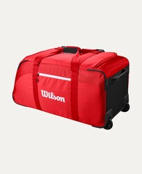 Wilson Tenis Çantası Super Tour Wilson Red Travel Bag 2025 Red WR8037201001 - Thumbnail