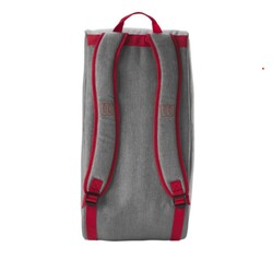 Wilson Padel Çantası Team Padel Bag Grey/Bright Red WR8903704001 - Thumbnail
