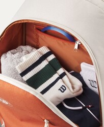 Wilson Tenis Sırt Çantası Teambackpack Roland Garros 2025 Cream/Clay WR8045501001 - Thumbnail