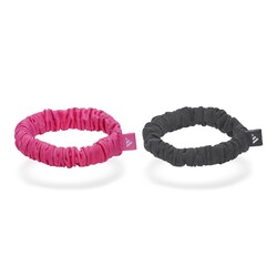 Adidas Saç Tokası - ThinHair Scrunchies - Black & Lucid Pink ADAC-16550 - Thumbnail