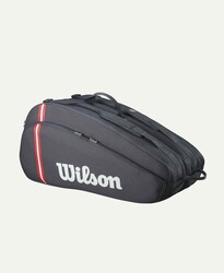 Wilson Tenis Çantası Tour 12PK Racket Bag 2025 Black WR8037301001 - Thumbnail