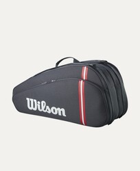 Wilson Tenis Çantası Tour 6PK Racket Bag 2025 Black WR8037501001 - Thumbnail
