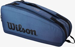 Wilson Tenis Çantası Tour Ultra 6PK RACKET BAG Blue WR8024101001 - Thumbnail