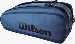 Wilson - Wilson Tenis Çantası Tour Ultra 6PK RACKET BAG Blue WR8024101001