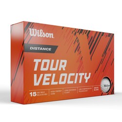Wilson Tour Velocity Accuracy™ Golf Topu - Tour Velocity Distance 15-Ball Pack WG2008001 - Thumbnail