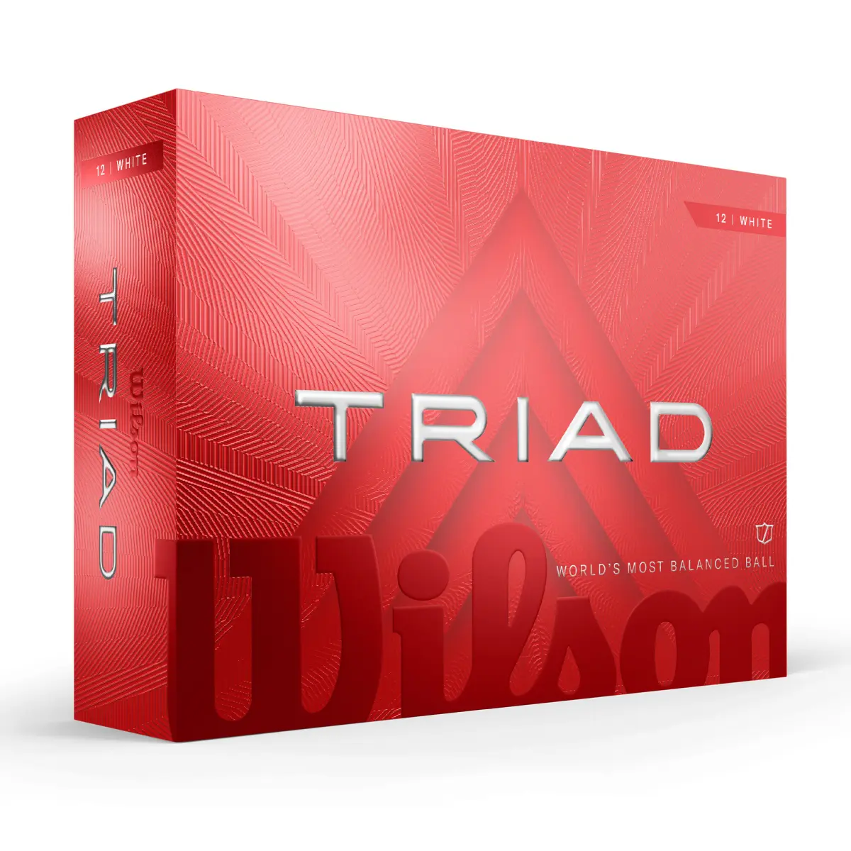 Wilson Triad Golf Topu - Triad Golf Ball White 2-BALL WG2009001 - Thumbnail
