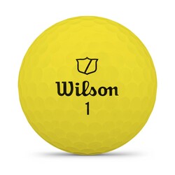 Wilson - Wilson Triad Golf Topu - Triad Golf Ball Yellow 12-BALL WG2009002