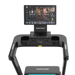 Tunturi Masters TM 6500 Çevrilebilen Akıllı Ekranlı, 5 HP Sessiz Motorlu, Otomatik Eğimli & Eksi Eğimli, Mirror Cast (Ekran Yansıtma) Özellikli, Otomatik Katlamalı Koşu Bandı - Thumbnail