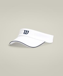 Wilson Unisex Classic Visor Tenis Şapkası - Bright White L/XL WU00014511WTALXL - Thumbnail