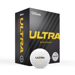 Wilson - Wilson Dua Soft Golf Topu - Duo Soft Golf Ball White 12-BALL