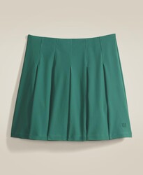 Wilson - Wilson W Classic Pleated Kadın Tenis Eteği Field Green M WW00065331GNGM