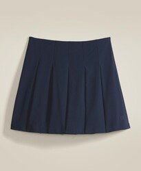 Wilson - Wilson W Classic Pleated Kadın Tenis Eteği Classic Navy XS WW00065331DBCXS