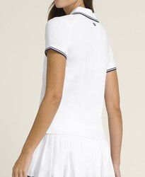 Wilson Kadın Tenis Tişörtü W Club Polo Bright White L WW00306411WTAL - Thumbnail