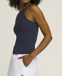 Wilson Tenis Kadın Atlet W Fieldhouse Tank Lite - Classic Navy XL WW00156331DBCXL - Thumbnail