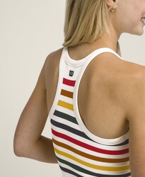 Wilson Kadın W On The Daily Stripe Brami Tenis Atleti Sandrift L WW00603511GYCL - Thumbnail