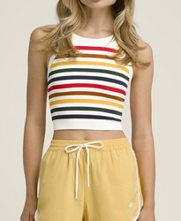 Wilson Kadın W On The Daily Stripe Brami Tenis Atleti Sandrift S WW00603511GYCS - Thumbnail