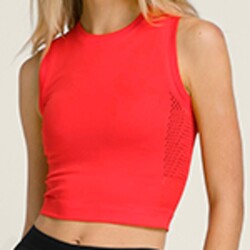 Wilson - Wilson Kadın W Pro Seamless Tank Tişört İnfrareg S WW00024511RDBS