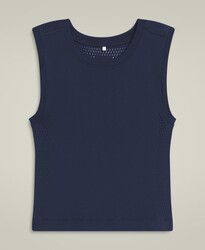 Wilson - Wilson Kadın Tenis Atleti - W Pro Seamless Tank - Klasik Lacivert (Classic Navy) XL WW00024431DBCXL