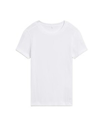 Wilson Kadın W Pro Seamless Tee Tişört Bright White L WW00593511WTAL - Thumbnail
