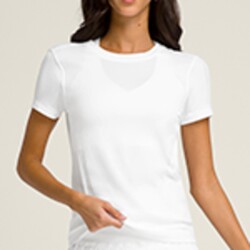 Wilson Kadın W Pro Seamless Tee Tişört Bright White L WW00593511WTAL - Thumbnail