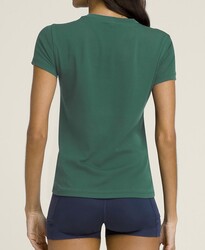 Wilson Kadın W Pro Seamless Tee Tişört Field Green XS WW00593511GNGXS - Thumbnail