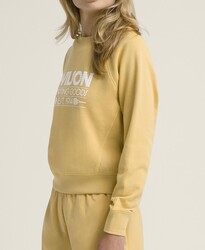 Wilson W Sideline Crew Kadın Sweatshirt - Golden (Altın Sarısı) XS WW00136511YECXS - Thumbnail