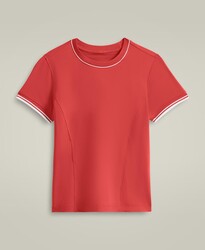 Wilson - Wilson Kadın Tenis Tişörtü W Team Seamless Tee Infrared XS WW00287411RDBXS