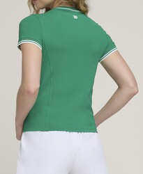 Wilson Kadın Tenis Tişörtü W Team Seamless Tee Courtside Green XS WW00287411GNAXS - Thumbnail