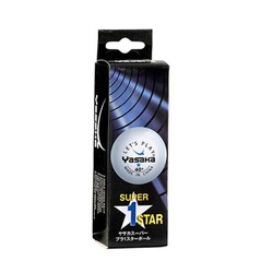 Yasaka - Yasaka Masa Tenis Topu 3 lü Beyaz 1 Yıldız -40+-441203