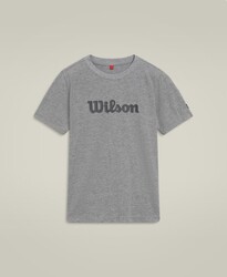 Wilson - Wilson Genç Sporcu Tişörtü YB Team Graphic Tee Medium Gray Heather L WYB0003511MGCL