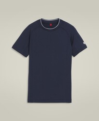 Wilson - Wilson Çocuk Tenis Tişörtü YB Youth Team Seamless Crew Classic Navy L WYB0000411DBCL