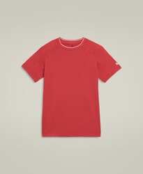 Wilson - Wilson Çocuk Tenis Tişörtü YB Youth Team Seamless Crew - Infrared M WYB0000411RDBM