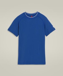 Wilson - Wilson Çocuk Tenis Tişörtü YB Youth Team Seamless Crew - Royal Blue XL WYB0000411DBOXL
