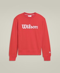 Wilson - Wilson YB Youth (Genç) Unisex Team Crewneck Sweatshirt İnfrared XL WYB0011511RDBXL