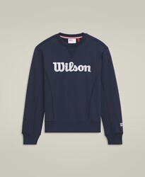 Wilson - Wilson YB Youth (Genç) Unisex Team Crewneck Sweatshirt Navy XS WYB0011511DBCXS
