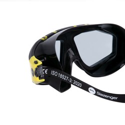 Slazenger Yetişkin Yüzücü Gözlüğü GL6 SmkeBlckBlckYellow - Thumbnail